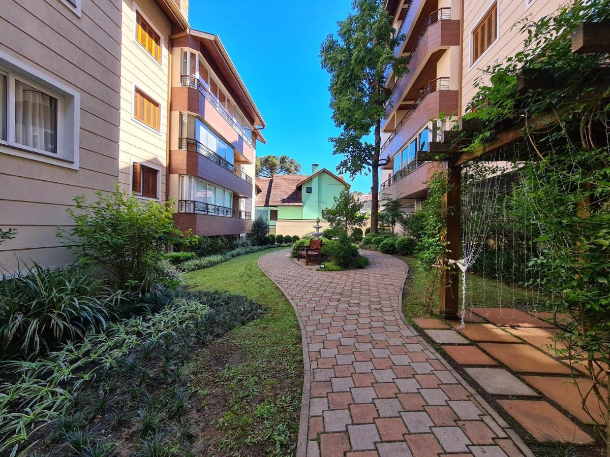 2D No Centro De Gramado, A 500M Da Rua Coberta Lägenhet Exteriör bild
